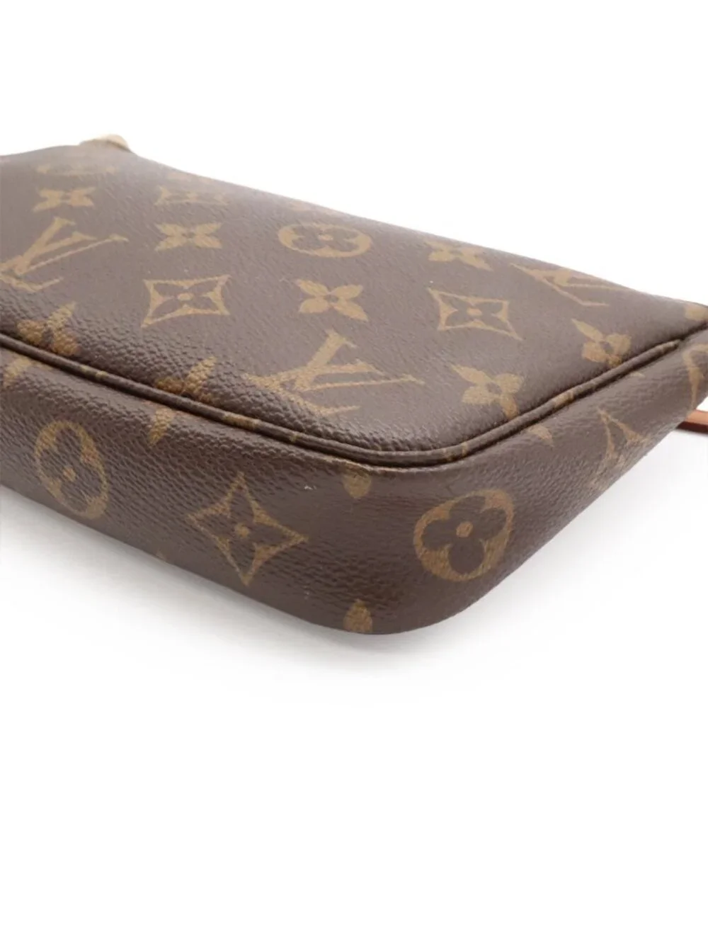Louis Vuitton Monogram Pochette Soir Pouch Handbag Party
